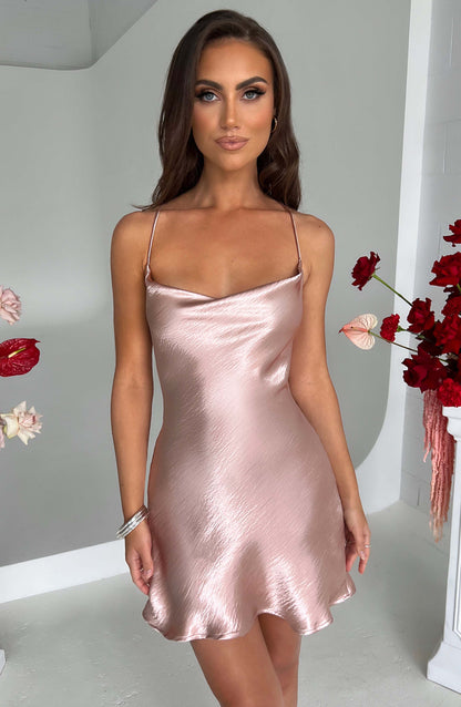 Vestido Mini Lydia - Rosa